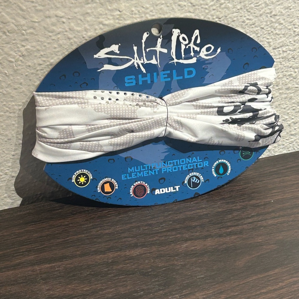 Salt Life  Adult White Headband
